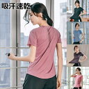 商品情報商品名フィットネスTシャツ レディースTシャツ スポーツウェア 半袖tシャツ カジュアル ルームウェア クルーネック ゆったり ホットヨガ ジム ジョギング トレーニング 20代 30代 40代基本情報素材：ポリエステル90％+ポリ...