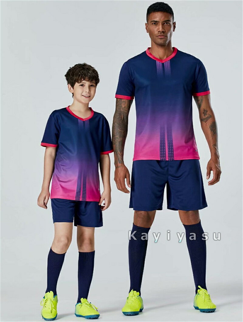 サッカー ユニフォーム キッズ ジュニア 大人 チーム 団体 ユニホーム 夏 半袖 Tシャツ ショートパンツ 上下セット 練習着 スポーツウエア 運動着セール サッカー 用品 セール