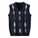 50％OFF！ KIWI＆CO キウィアンドコー メンズ ゴルフウェア ニットベスト Multi Jacquard Vest ストレッチ 撥水 ウォッシャブル レギュラーフィット ストライプ ゴルフ ゴルフウェア 春夏 S/M/L/XL KIWI8KV01M211 送料無料 セール SALE