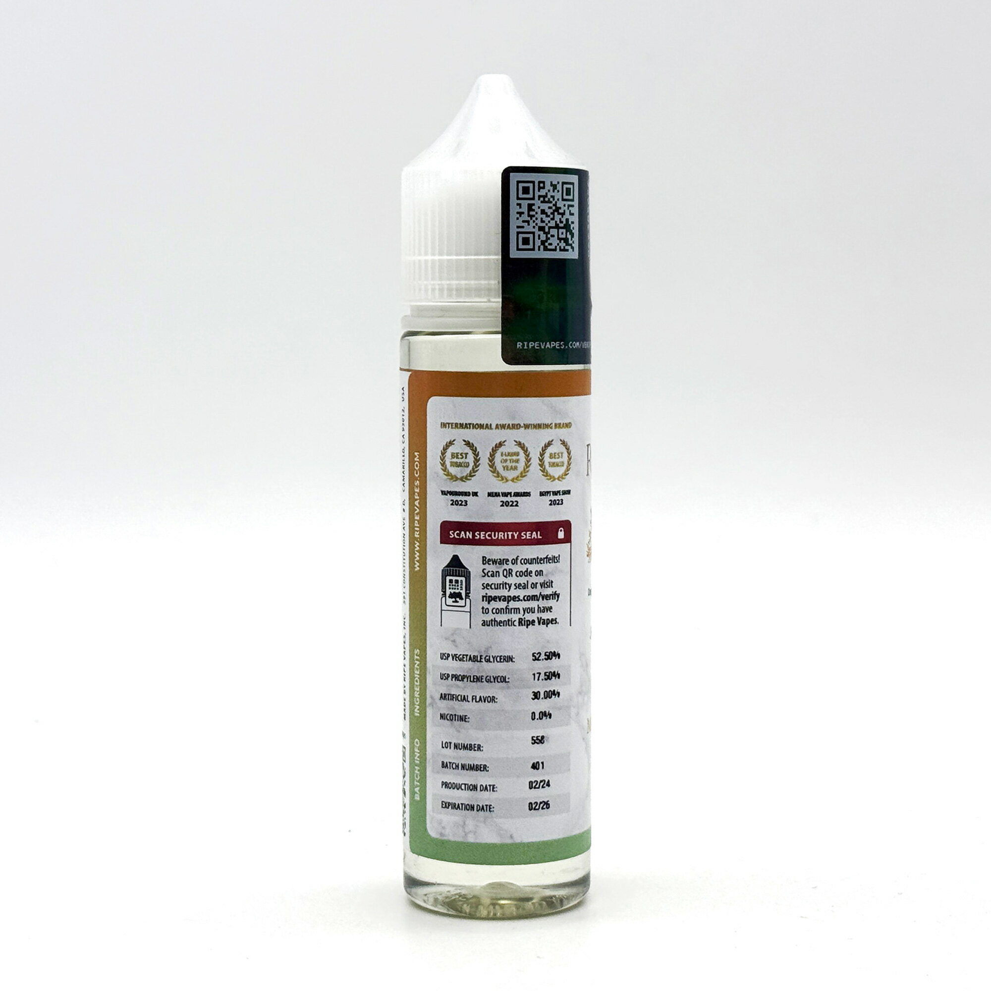 RIPE VAPES Mango Oasis 60ml ライプベイプス マンゴーオアシス 電子タバコ VAPE ...