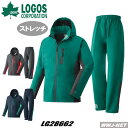レインウェア LOGOS ロゴス ストレッチで動きやすい ア...