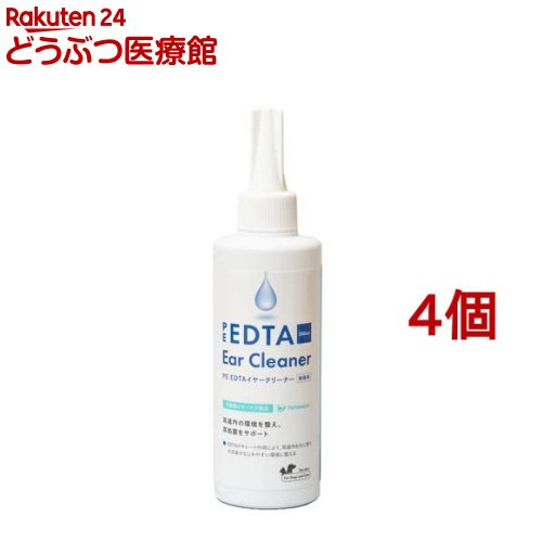 PE EDTA イヤークリーナー 無香料(200ml*4個セット)