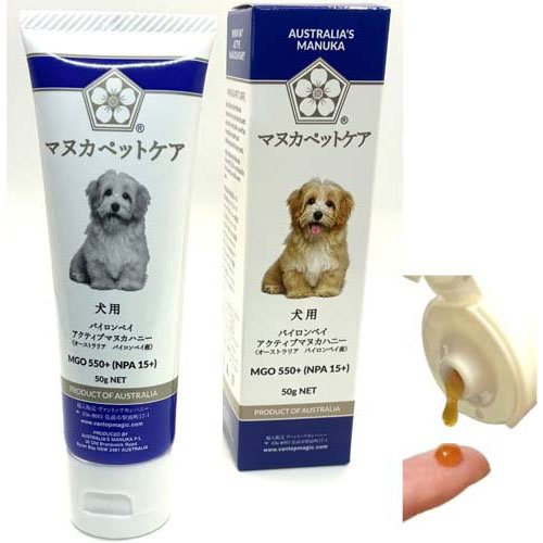アクティブマヌカハニー 犬用(50g×2セット) wwpc-10076121 楽天24 どうぶつ医療館 サンプル画像2