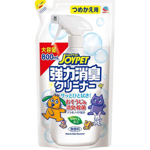ジョイペット 強力消臭クリーナー つめかえ用(800ml)【ジョイペット(JOYPET)】
