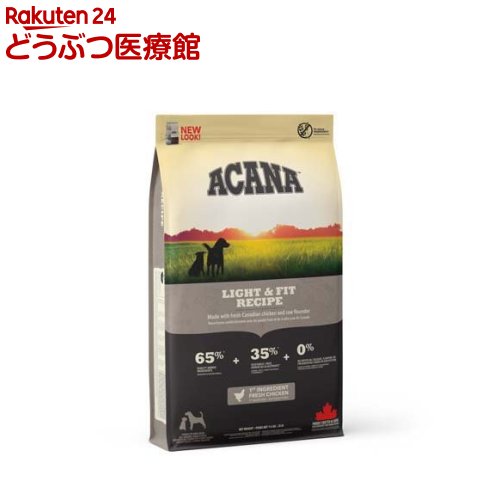 Puppy - アカナ ライト&フィットレシピ【正規輸入品】(11.4kg)【アカナ】