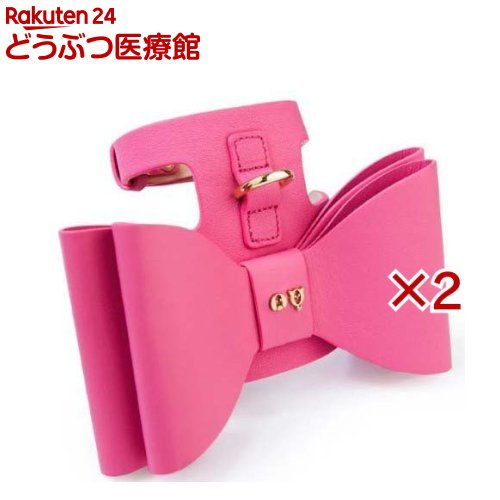 お店TOP＞ペットのお散歩用品・おしゃれ＞犬用 胴輪 レザーグッズ メタピンクバウハーネスピンク S (2セット)【犬用 胴輪 レザーグッズ メタピンクバウハーネスピンク Sの商品詳細】●ホットピンクの美しさと、Moshiqaのモノグラムで飾られた華やかな3Dリボンが、あなたの愛犬のワードローブに華を添えます。●お散歩中、あなたのペットはまるで星のように輝きます！●高級感のあるシルエットと精巧な職人技が光るMetapink Bowハーネスは、時代を超えて愛されるアイテムです。【規格概要】革100％ステンレス首回り：22.7cm〜25.5cm胴回り：32.8cm〜36cm【ブランド】MOSHIQA(モシカ)【発売元、製造元、輸入元又は販売元】ヘンリー株式会社※説明文は単品の内容です。リニューアルに伴い、パッケージ・内容等予告なく変更する場合がございます。予めご了承ください。(犬用 胴輪 レザーグッズ メタピンクバウハーネスピンク 首輪 リード ステンレス 胴回り お散歩 ハーネス ペット 愛犬)・単品JAN：1000000000719・JAN：652124ヘンリー株式会社03-6913-1815広告文責：楽天グループ株式会社電話：050-5306-1825
