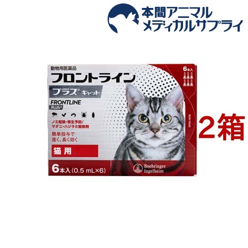 『猫用 エフィプロ デュオ（0.5mL×4本入）×1個』【動物用医薬品】 [ノミ・マダニ駆除薬]　(C)