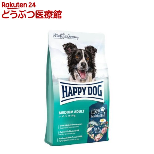 Rakuten - ハッピードッグ フィット＆バイタル ミディアムアダルト(12kg)