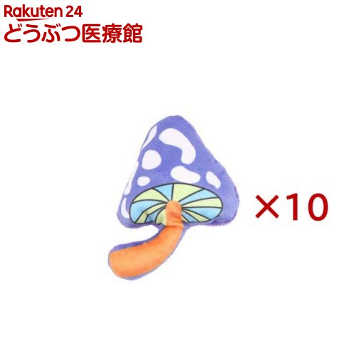 乐天商城 - ユーゴー キャット マッシュルーム ブルー(10セット)