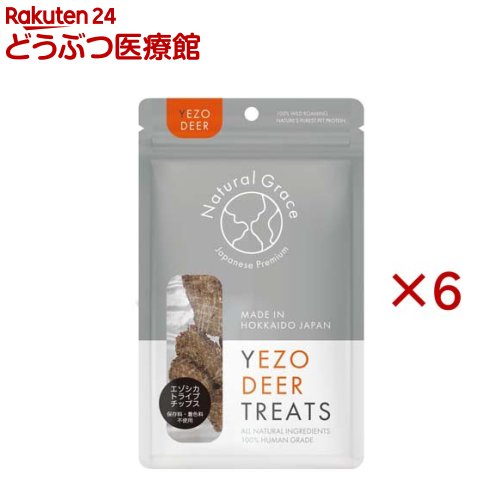乐天商城 - ナチュラルグレイス エゾシカ トライプチップス(30g×6セット)