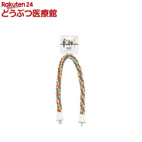 乐天商城 - ループ バディ コットンロープ パーチ M(1個)