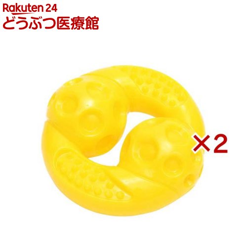 乐天商城 - ループスクイーキー リング イエロー(2セット)【ループ】