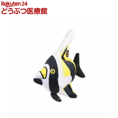 お店TOP＞犬のおもちゃ・しつけ＞その他＞プレイ オーシャンバディーズ コーラルフィッシュ (1個)【プレイ オーシャンバディーズ コーラルフィッシュの商品詳細】●コーラルバロー、コーラルフィッシュ、アングラーフィッシュ、シーホース、パファーフィッシュのオーシャンバディーズの仲間が勢ぞろいしたセットだよ！●ベロア製で肌触りがよく、スクィーカーやカサカサ音が鳴る素材を使用し、遊び飽きない工夫が凝らされています。●形や触り心地だけではなく、作り方にもこだわっており、子供用品と同等の品質基準で生産しています。●少しでも丈夫な作りにするために、生地は2枚重ねにし、縫い目もダブルステッチ(2度縫い)を手作業でしています。●クッション材には再生ペットボトル繊維を使用したおもちゃです。●また、洗濯機で丸洗いができるので衛生的です。【規格概要】材質：素材：ベロア(ポリエステル100％)、オリジナル再生ペットボトル繊維寸法：25.2×19×10.8cm、111g【注意事項】・洗濯機で丸洗いが可能です。デリケートな商品のため、洗濯ネットをご使用になることをお勧めします。・お洗濯後は直射日光を避け、しっかりと乾燥させてください。・誤飲やいたずらを防ぐため飼い主様の目の届く場所で使用し、壊れかけた場合は直ちに使用を中止し新しいものに交換してください。・このおもちゃは食べられません。また子供用おもちゃではありません。・おもちゃを投げて遊ぶときは、周囲の安全を十分に確認してください。【発売元、製造元、輸入元又は販売元】ルークランリニューアルに伴い、パッケージ・内容等予告なく変更する場合がございます。予めご了承ください。・JAN：840279504348ルークラン267-0067 千葉市緑区あすみが丘東1-13-12043-205-1024広告文責：楽天グループ株式会社電話：050-5306-1825[その他]