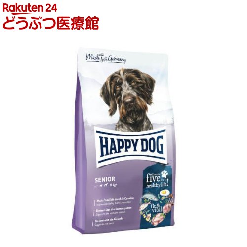 乐天商城 - ハッピードッグ フィット＆バイタル シニア(12kg)
