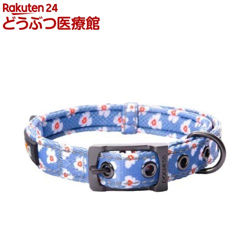 ドッグネス 首輪 エレガント XS／S フォゲットミーノット(1個)【ドッグネス】
