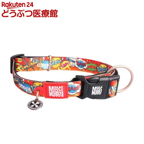 乐天商城 - マックス＆モーリー スマート ID首輪 ヒーロー L(1個)【マックス＆モーリー】
