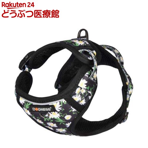 ドッグネス ハーネス エレガント XS／S デイジーブラック(1個)【ドッグネス】