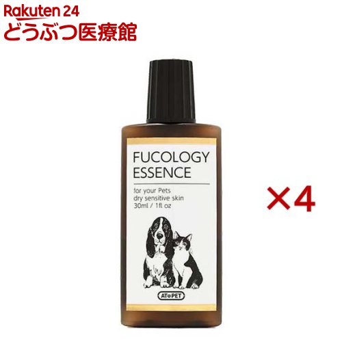 アトペット(AT・PET) 犬 猫 保湿剤 フコロジーエッセンス(30ml×4セット)