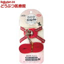 ねこモテ 8の字胴輪引ひもセットN オールドフラワー01 赤 H01-2040.NMN/RD(1セット)【ねこモテ】