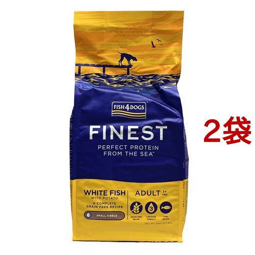 其它 - ファイネスト オーシャンホワイトフィッシュ(6kg*2袋セット)【FISH4DOGS】