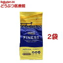 お店TOP＞ドッグフード(ドライフード)＞その他＞ファイネスト パピー (6kg*2袋セット)【ファイネスト パピーの商品詳細】●成長期の仔犬はもちろん、活発な仔、授乳中の母犬に適したコンプリートフード(総合栄養食)です。●たんぱく質の供給源として栄養価が高く消化吸収の良い魚を主原料としているため、オメガ3及びオメガ6脂肪酸が豊富に含まれています。●炭水化物源として穀物の代わりにポテトとエンドウ(低GI)を使用しています。【使用方法】1日の給与量目安★1~5kg2〜4か月／45〜185g、4〜6か月／45〜155g、6〜8か月／45〜155g★6~10kg2〜4か月／210〜310g、4〜6か月／175〜260g、6〜8か月／175〜205g、8〜10か月／175〜205g★11~15kg2〜4か月／335〜420g、4〜6か月／275〜350g、6〜8か月／220〜350g、8〜10か月／220〜350g★16~20kg2〜4か月／440〜520g、4〜6か月／365〜435g、6〜8か月／365〜435g、8〜10か月／365〜435g、10〜12か月／295〜345g★21~25kg2〜4か月／540〜615g、4〜6か月／450〜615g、6〜8か月／450〜515g、8〜10か月／450〜515g、10〜12か月／360〜415g★26~30kg4〜6か月／630〜705g、6〜8か月／525〜585g、8〜10か月／525〜585g、10〜12か月／420〜470g★31~35kg4〜6か月／720〜790g、6〜8か月／600〜660g、8〜10か月／600〜660g、10〜12か月／480〜525g【ファイネスト パピーの原材料】ホワイトフィッシュ 27.25％、ポテト 20.11％、エンドウ 19.9％、サーモンミール 16.26％、サーモンオイル 9.86％、ビートファイバー 2.16％、ビール酵母 2.16％、サンフラワーオイル 1.3％、ビタミン類＆ミネラル類 1％、酸化防止剤：トコフェロール抽出物【栄養成分】粗たんぱく質：30％、粗脂肪：14％、粗繊維：2.3％、粗灰分：7％、水分：8％、オメガ6脂肪酸：3.6％、オメガ3脂肪酸：1.8％、代謝エネルギー：381.3kcal／100g【ブランド】FISH4DOGS【発売元、製造元、輸入元又は販売元】グッドスマイルインターナショナル※説明文は単品の内容です。リニューアルに伴い、パッケージ・内容等予告なく変更する場合がございます。予めご了承ください。・単品JAN：5056008807795・JAN：542756グッドスマイルインターナショナル京都府京都市左京区岩倉西五田町29-1075-585-6777広告文責：楽天グループ株式会社電話：050-5306-1825[その他/ブランド：FISH4DOGS/]