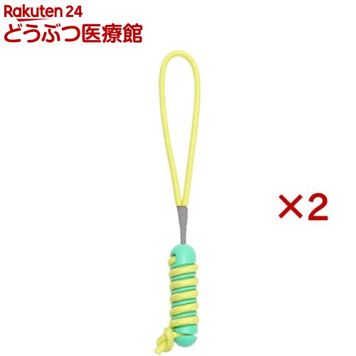 乐天商城 - ループ ハウンズプラス ヒリックス S グリーン＆イエロー(2セット)