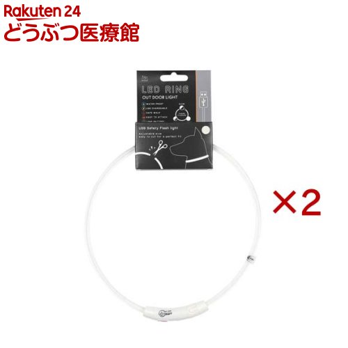 �롼�ץ����� LED��� ���ꥢ�ۥ磻��65(2���å�)