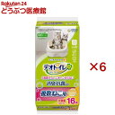 デオトイレ 複数ねこ用 消臭・抗菌シート ナチュラルソープ 香り(16枚入×6セット)【デオトイレ取替シート】
