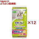 デオトイレ 複数ねこ用 消臭・抗菌シート ナチュラルソープ 香り(16枚入×12セット)【デオトイレ取替シート】