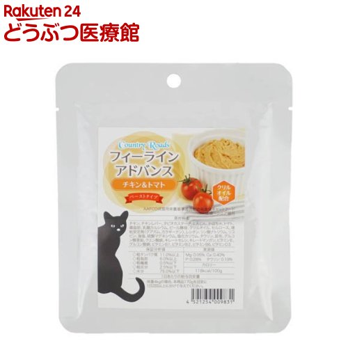 乐天商城 - フィーラインアドバンス チキン＆トマト(70g×12袋入)【カントリーロード】