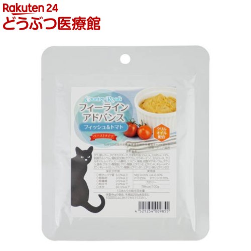 乐天商城 - フィーラインアドバンス フィッシュ＆トマト(70g)【カントリーロード】