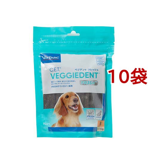 【5日のご購入は最大全額Pバック※要ER】 ビルバック 犬用 CETベジデントフレッシュ XS 4個 送料無料