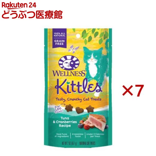 乐天商城 - ウェルネス キトルズ ツナ クランベリー入り(56g×7セット)【ウェルネス】