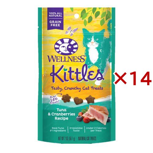 乐天商城 - ウェルネス キトルズ ツナ クランベリー入り(56g×14セット)【ウェルネス】