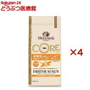 ウェルネス コア ダイジェスティブヘルス 成猫用 骨抜きチキン＆米(800g×4セット)【ウェルネス】