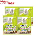 デオトイレ 針葉樹の消臭・抗菌チップ サンド 猫用トイレ(4L*4袋セット)【デオトイレ取替サンド】
