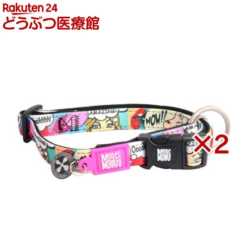 乐天商城 - マックス＆モーリー スマート ID首輪 ポップガール M(2セット)【マックス＆モーリー】