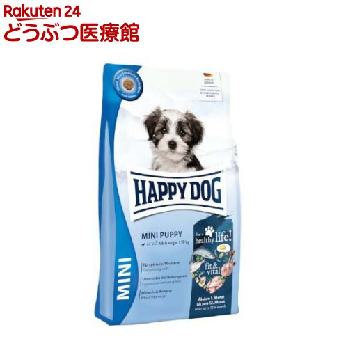 乐天商城 - ハッピードッグ ミニ フィット＆バイタル 小型犬 ミニ パピー(800g)