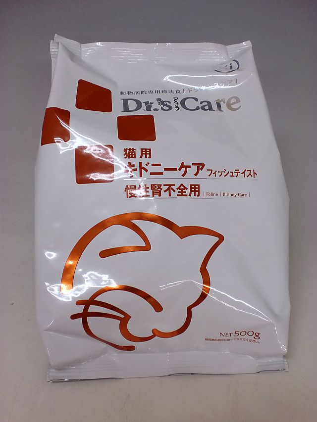ノバルティス　ドクターズケア猫用 キドニーケア フィッシュテイスト 500g【食事療法食】