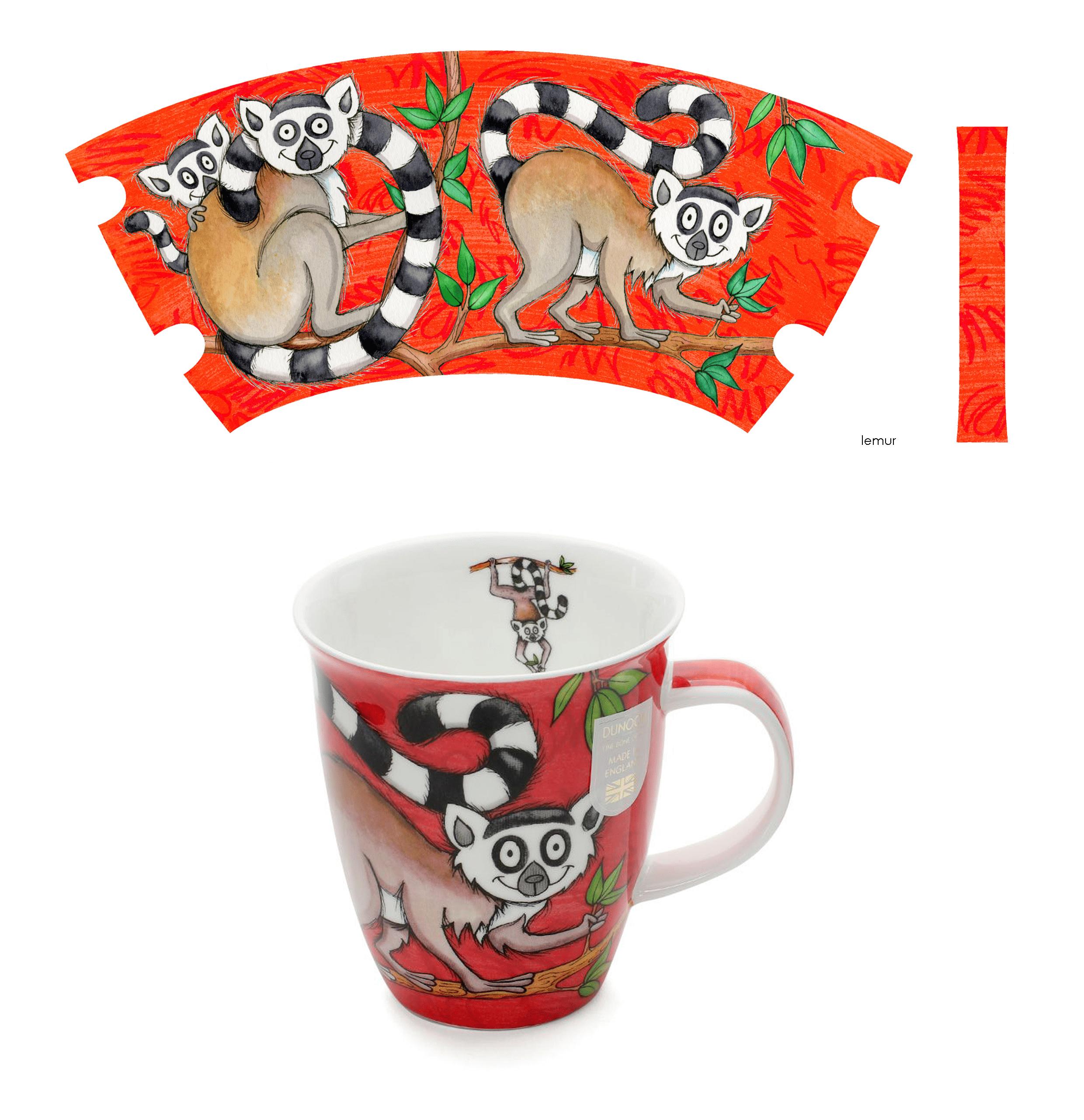 ダヌーン　マグ　カップ　Nevis SWINGERS - LEMUR 480ml　DUNOON
