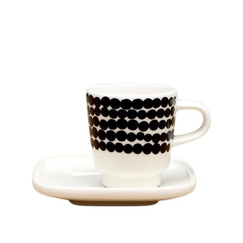 マリメッコ　シイルトラプータルハ　65322-190　エスプレッソカップ＆ソーサー　箱入　MARIMEKKO(3)