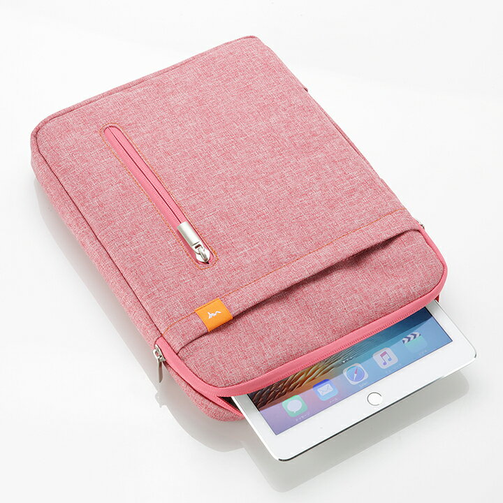 タブレットバッグ 取っ手 iPad タブレットケース 保護ケース ランドセル 通学 リュック 小学生 子供 学校用 収納ケース バッグ インナーケース ピンク 10.8型 タブレット 持ち手 小物ポケット付 WY プレゼント