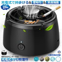 充電式 スモークレス灰皿 空気清浄機 脱臭機 マイナスイオン発生器 軽量 フィルタ 2階段風量切替 日本語説明書付き 持ち歩ける お手入れ簡単 喫煙 おしゃれ かっこいい HAIZARA