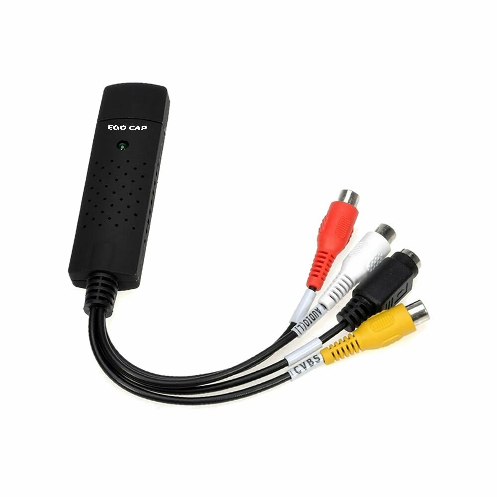 ちょい録 NEW S端子 コンポジット USB USB変換 ビデオキャプチャー 赤 白 黄色 ゲーム配信 EGOCAP