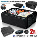 2個セット クーラーボックス 大容量 60L 保冷 折り畳み式 バッグ 保冷 保温 W機能 収納 キャンプ 収 保冷バッグ エコバッグ キャンプ バーベキュー ...