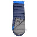 【オールシーズン活躍シュラフ】 寝袋 シュラフ ブルー 封筒型 1.05kg 220cm 1人用 温度調節 洗える アウトドア キャンプ 車中泊 防災 災害 手が出せる 連結可能 右開き TENOBASHE-BL-MI