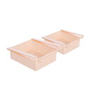 冷蔵庫 ストッカー 2色セット 収納 ラック プラスチック 収納ラック キッチン 収縮タイプ 引き出し 送料無料 2-REZOUSETU