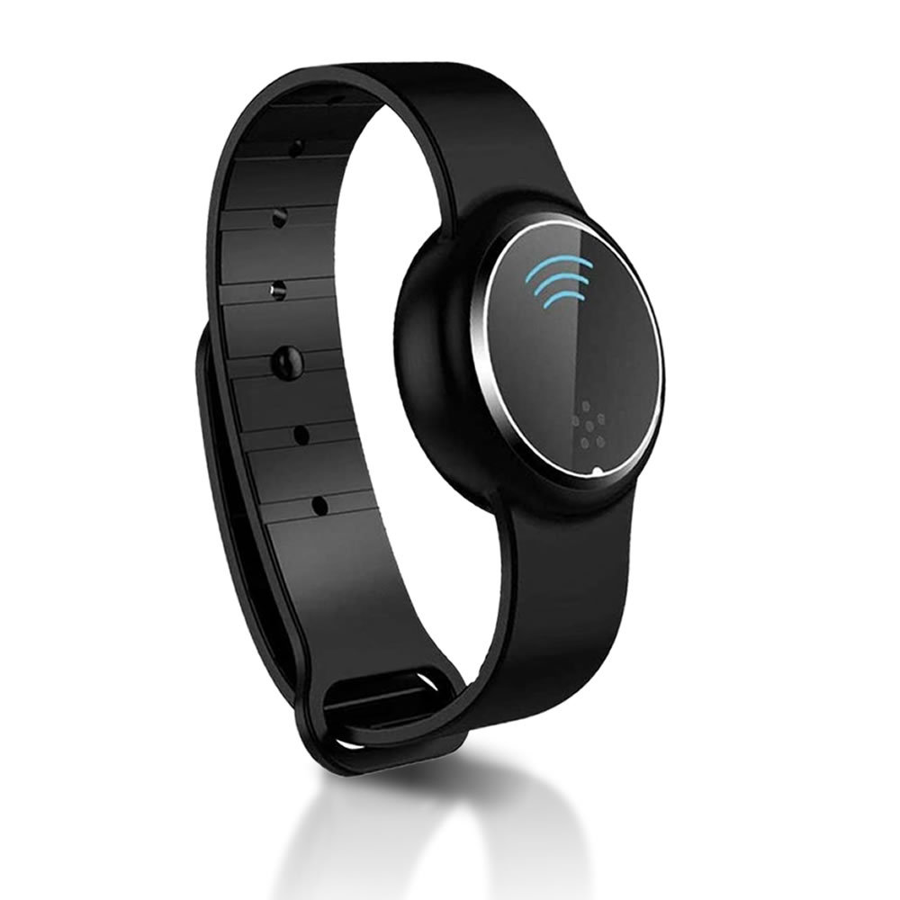 ＼10％OFF★楽天スーパーセール★11日まで／ 【超音波で蚊を寄せ付けない】 蚊よけブレスレット ブラック 超音波 虫除け 屋外 虫対策 USB充電式 子供 大人 ウォッチ型 アウトドア キャンプ 登山 イベント 虫よけ 手首 アウトドア MUMUBRRE-BK