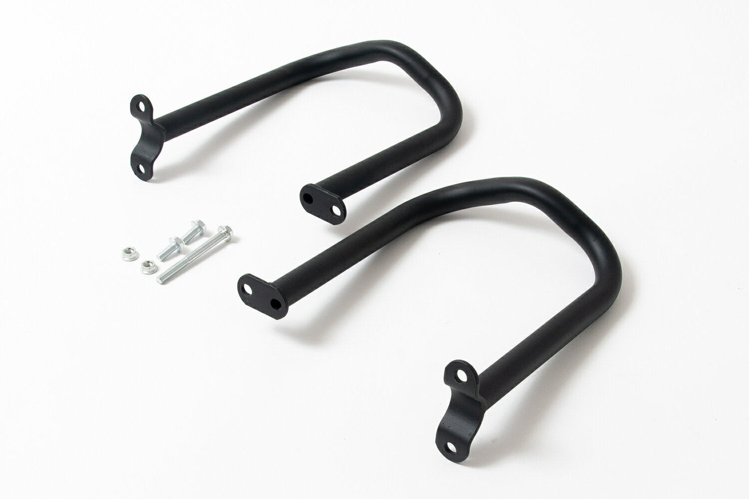 GN125 エンジンガード バンパー 黒 社外品