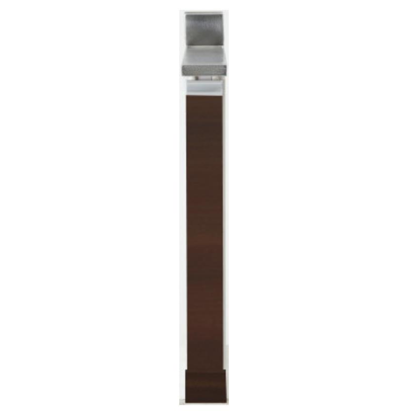 Rakuten - アイオ産業 スペーサーKW-100T 標準鏡面扉スノーホワイト色 W100mm × D550mm × H800+90mm(エリア限定配送無料)